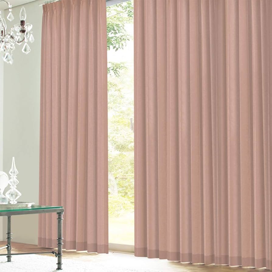 Amazon｜カーテンくれない 「K-wave-D-shine」きらめく